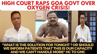 High Court raps Goa govt over oxygen crisis!