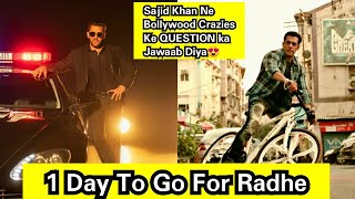 One Day To Go For Radhe, Sajid Khan Ne Bollywood Crazies Ke QUESTION ka Jawaab Diya