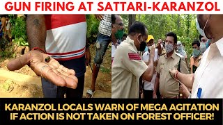 Karanzol locals warn of mega agitation if action is not taken on forest officer!