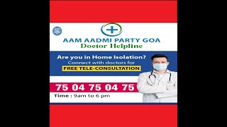 Are you in home isolation?, AAP launches #Doctor Helpline