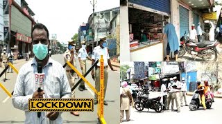 Day 2 Of Lockdown | Police Checking | Market Survey By Team Sach News | Hyderabad |