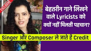 Singer Palak Muchhal On Lyricists Not Getting Their Due | Exclusive Interview