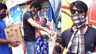 Actor Surjeet Singh Rathor Distributed Grocery To Needy People