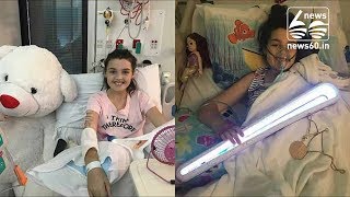 Queensland schoolgirl fights aggressive 10kg cancer