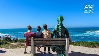 Artist Photoshops Plastic Toy Godzilla Figurine Into Real World