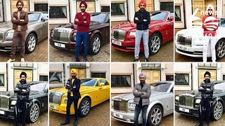 Meet the Sikh businessman who complemented his turban with a matching Rolls Royce