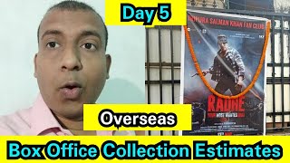 Radhe Box Office Collection Estimates Day 5 In Overseas Market