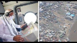 Cyclone Tauktae: PM Modi undertakes aerial survey of affected areas of Gujarat, Diu