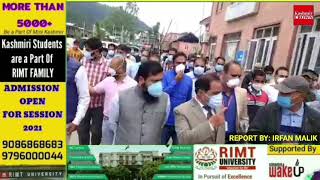 Director Health Services Kashmir Dr Mushtaq Ahmad Visited SDH Kupwara