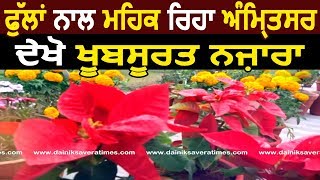 Amritsar: GNDU की 50वीं Golden Jubilee पर करवाया गया Flower Show