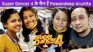 Super Dancer 4 Ke Set Par Najar Aaye Pawandeep Aur Arunita | Indian Idol 12