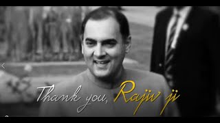 Thank You, Rajiv Ji