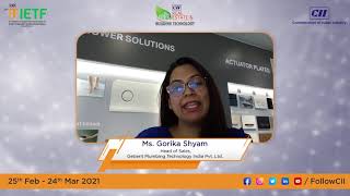Message from Ms. Gorika Shyam, Head of Sales, Geberit Plumbing Technologies India Pvt. Ltd.