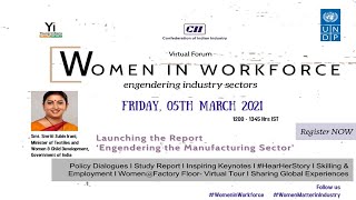 Women in Workforce: Virtual Forum on Engendering Industry Sectors