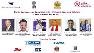 Digital Conference on “Enhancing India - Sri Lanka Economic Relations”