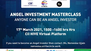 Angel Investment Masterclass - 'anyone can be an angel investor'