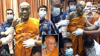 Buddhist monk 'still smiling' two months after his death in Thailand