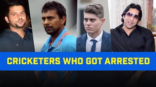 5 Famous Cricketers who got Arrested  | Suresh Raina, Wasim Akram | Cricketers Who Went Jail