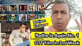 Radhe Is No.1 OTT Film Again In The Second Week, Huge Buzz Among People For Salman Khan Film