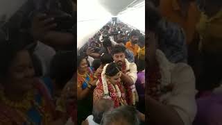 Madurai Couple Gets Married on Plane to Avoid Covid Restrictions #Shorts