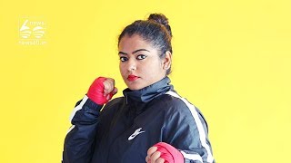 South India's 1st certified woman kickboxing coach