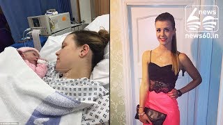 Woman who had flat stomach and regular periods gives birth to surprise baby