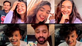 Anushka Sen, Rahul Vaidya & Riyaz aly Instagram Live Video Full on masti | Cape Town