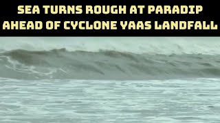 Sea Turns Rough At Paradip Ahead Of Cyclone Yaas Landfall | Catch News