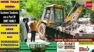 DDC Safapora Ganderbal Abdul Rashid launched a clean-up drive in his constituency.