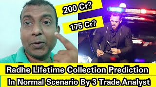 Radhe Lifetime Collection Prediction In Normal Scenario By Three Trade Analyst, Sabne Kaha Hit Hai