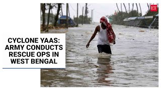 Cyclone Yaas: Visuals of Indian Army's rescue operations in West Bengal