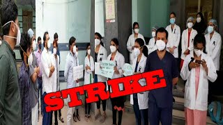 Doctors Goes On Strike In Osmania And Gandhi Hospital In Hyderabad | Breaking News |