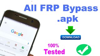 कोई भी Frp Bypass Apk एक click में डाउनलोड करे || All FRP Bypasss apk one Click Download