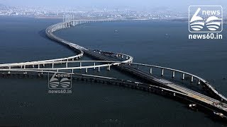 China set to unveil world's longest sea bridge
