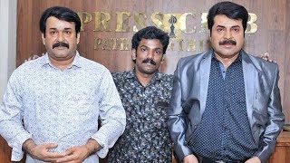 Wax statue of Mammootty and Mohanlal