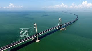World’s Longest Sea-Crossing Bridge, Spanning 55 Kilometers, Unveiled In China