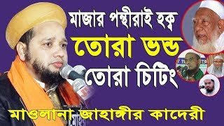 Jahangir Hujur | মাজার পন্থীরা হক্ব তোরা ভন্ড তোরা চিটিং | জাহাঙ্গীর হুজুর | Bangla Waz2020