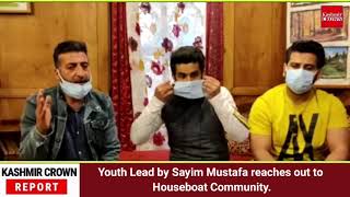 Youth Lead by Sayim Mustafa reaches out to Houseboat Community.
