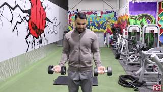 Shoulders Biceps and CARDIO Workout! Day-49 (Hindi / Punjabi)
