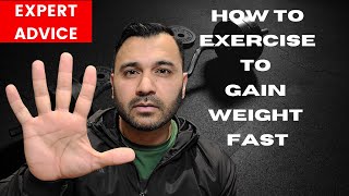 How to GAIN WEIGHT + MUSCLES FAST with Exercise! (Hindi / Punjabi)