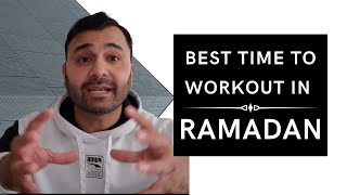 Best time to WORKOUT DURING RAMADAN! (Hindi / Punjabi)