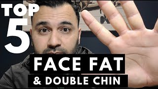 Top 5 tips to Lose FACE FAT & Double Chin! (Hindi / Punjabi)
