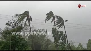 Cyclone Yaas Landfall in Balasore