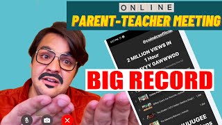 Ashish Chanchlani's NEW Video 'Online Parent Teacher Meeting' Sets Big Record