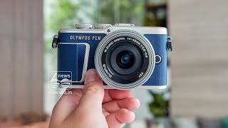 Olympus launches blue edition of the pen e pl9 camera
