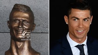 Cristiano Ronaldo bust at Madeira Airport replaced by new statue