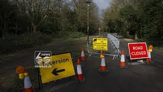 road closed to save frogs in london