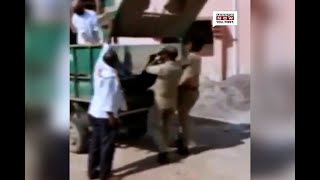 Uttar Pradesh: On camera, police caught dumping man's body into garbage truck