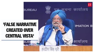Central Vista: Union Minister Hardeep Puri hits out at oppn, says false narrative being created