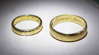 WEDDING RING FOUND AFTER 52 YEARS